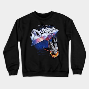 Dokken Band NEW 6 Crewneck Sweatshirt